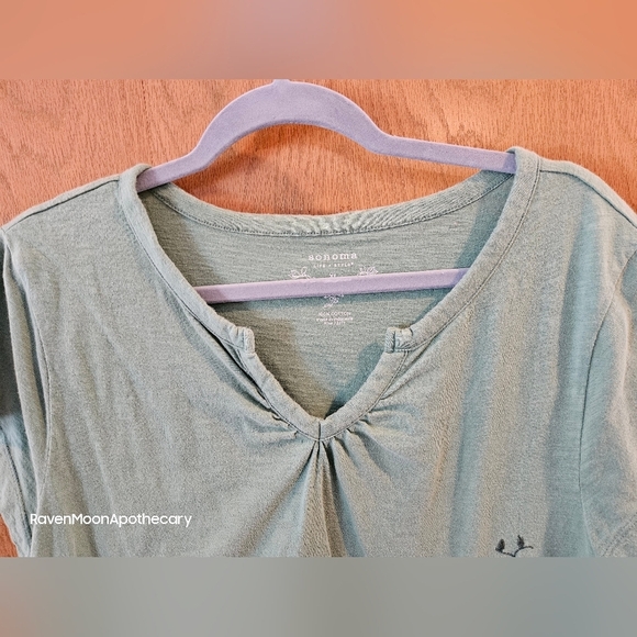 Sonoma Life Style Green Shirt XL - Picture 3 of 7